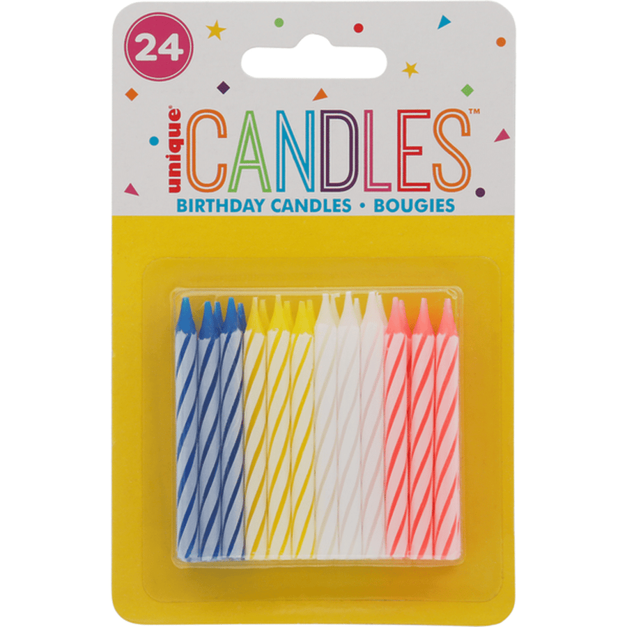 Birthday Candle 1/24ct Box | Item no.: 138