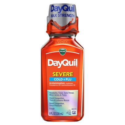 Vicks DayQuil Severe Cold & Flu Relief Liquid 8 Fl Oz | | Item No.: 229