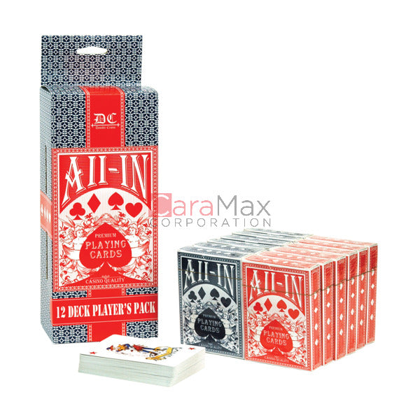 Playing Cards All In 1 12ct | Item no.: 284-DC