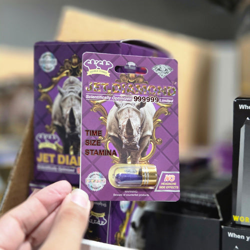 Jet Diamond 999999 card and display box