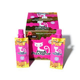 Pink Pussycat honey display box with pouches