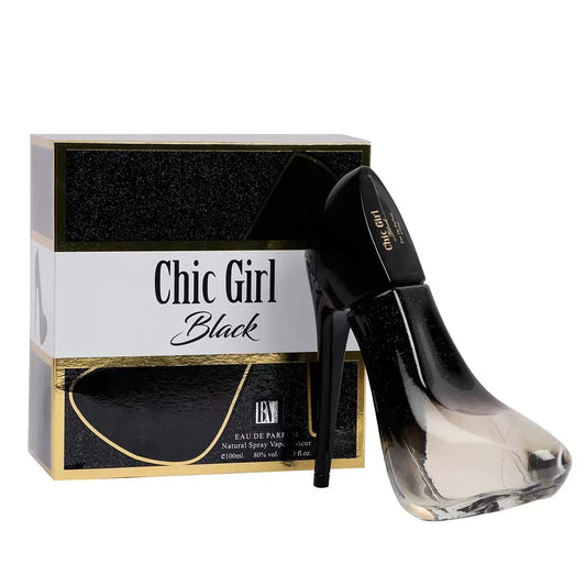 Chic Girl Black Sandle Shape Perfume