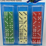 Dice Home Games Tri- Color 48ct. pack/ Card| Item no.: 1732
