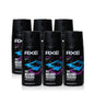 AXE body spray 150ml deodorant, variety of fragrances (pack of 6) | Item no.: 522