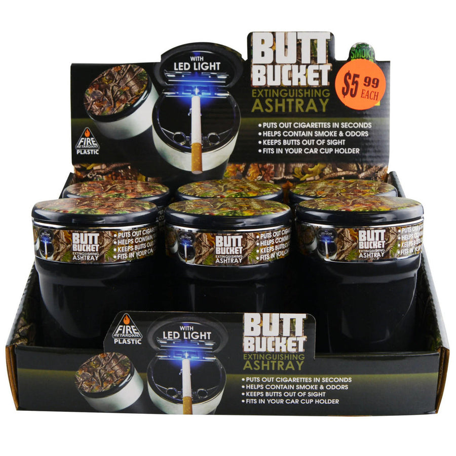 LED Ashtray Butt Bucket 1/6ct | Item no.: 3562