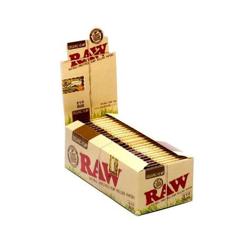 Raw Paper (Organic 1-1/2) 25 oar box | | Item No.: 92