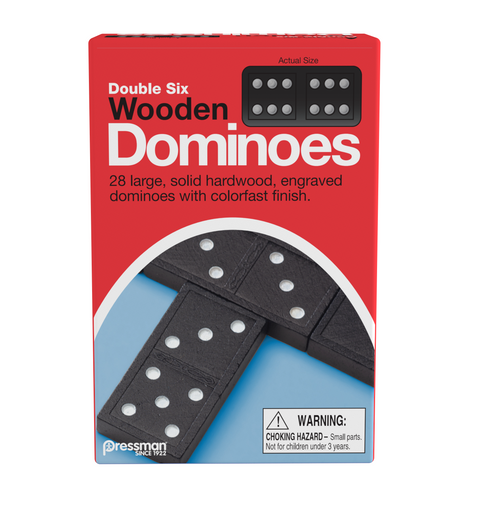 Wood Dominoes Double Six 28pcs | Item no.: 3738-DS