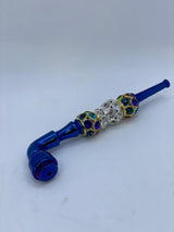 Metal Pipe with diamond balls 1/12 ct. | Item No.: 1104
