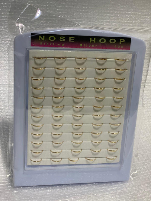 Nose Hoop Gold HQ 1/60 ct. | Item No.: 500