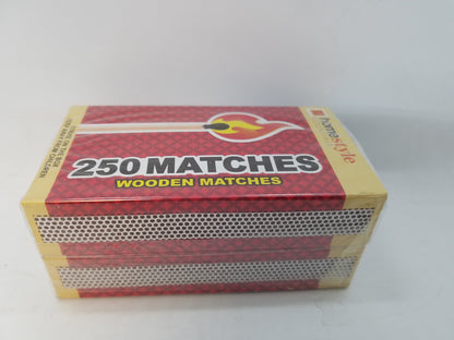 Matches Wooden 250 pc 1/2 ct | Item No: 509