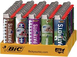 Bic Lighter Patriots Special Edition 50 ct. | Assorted 50 pack | Item no.: 8