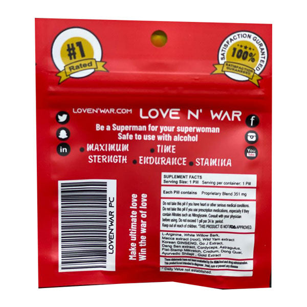 Love N War Box24ct | Item No: 2332